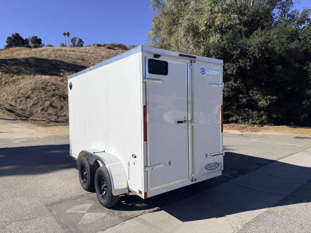 6x12 LOOK ST DLX Tandem Axle Enclosed Cargo Trailer | Double Cargo Doors | 7,000 LB GVWR