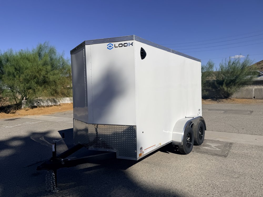 6x12 LOOK ST DLX Tandem Axle Enclosed Cargo Trailer | Double Cargo Doors | 7,000 LB GVWR