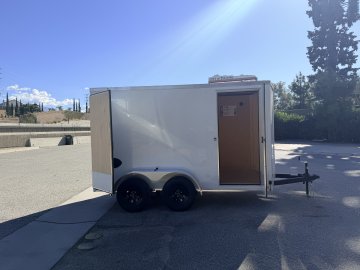 6x12 LOOK ST DLX Tandem Axle Enclosed Cargo Trailer | Double Cargo Doors | 7,000 LB GVWR