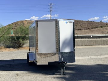 7x14 LOOK ST DLX Tandem Axle Enclosed Cargo Trailer | Double Door | Side Door | 7,000 LB GVWR