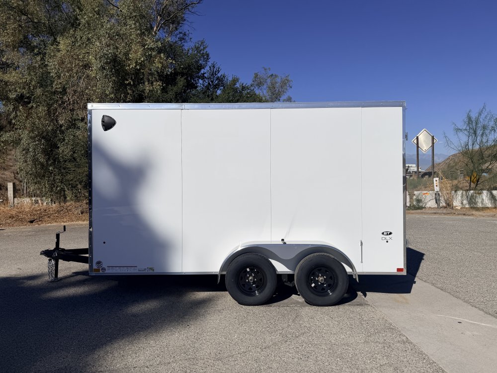 7x14 LOOK ST DLX Tandem Axle Enclosed Cargo Trailer | Cargo Doors | Side Door | 7,000 LB GVWR