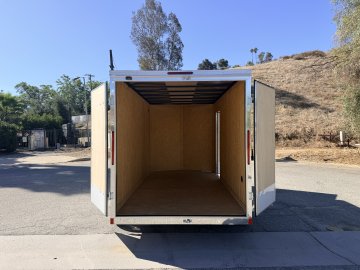 7x14 LOOK ST DLX Tandem Axle Enclosed Cargo Trailer | Cargo Doors | Side Door | 7,000 LB GVWR