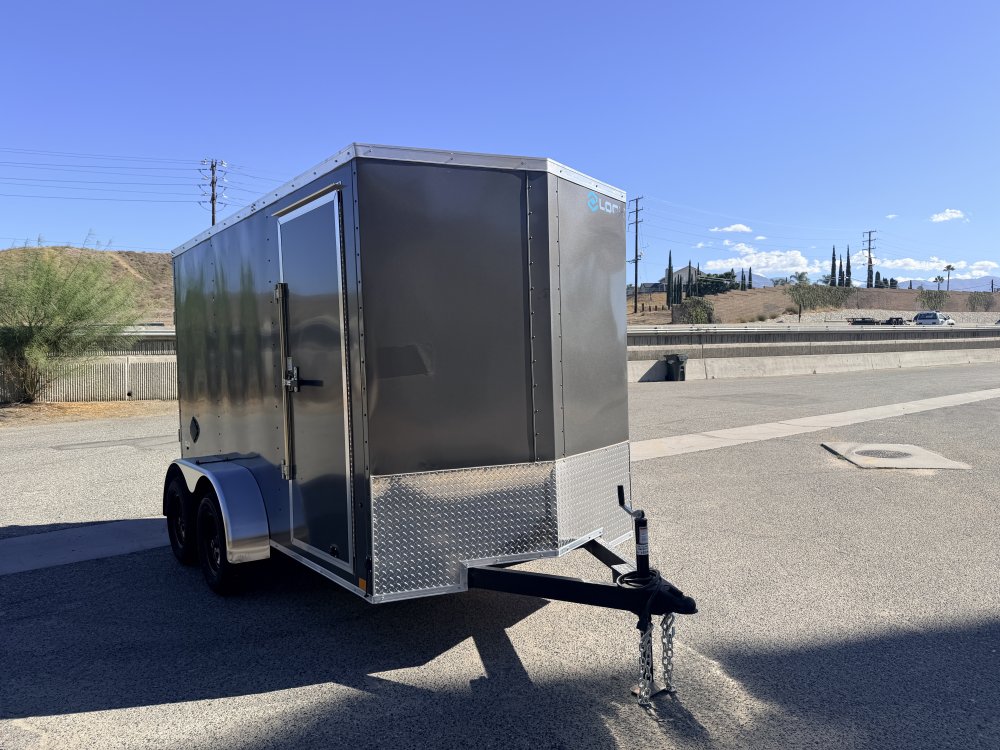 6x12 LOOK ST DLX Tandem Axle Enclosed Cargo Trailer | 16" OC Walls | Ramp Door | 7,000 LB GVWR