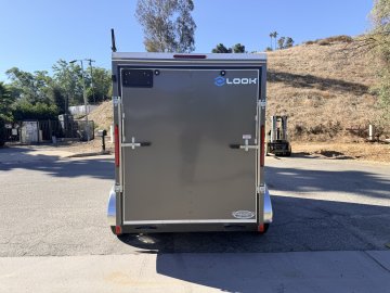 6x12 LOOK ST DLX Tandem Axle Enclosed Cargo Trailer | 16" OC Walls | Ramp Door | 7,000 LB GVWR