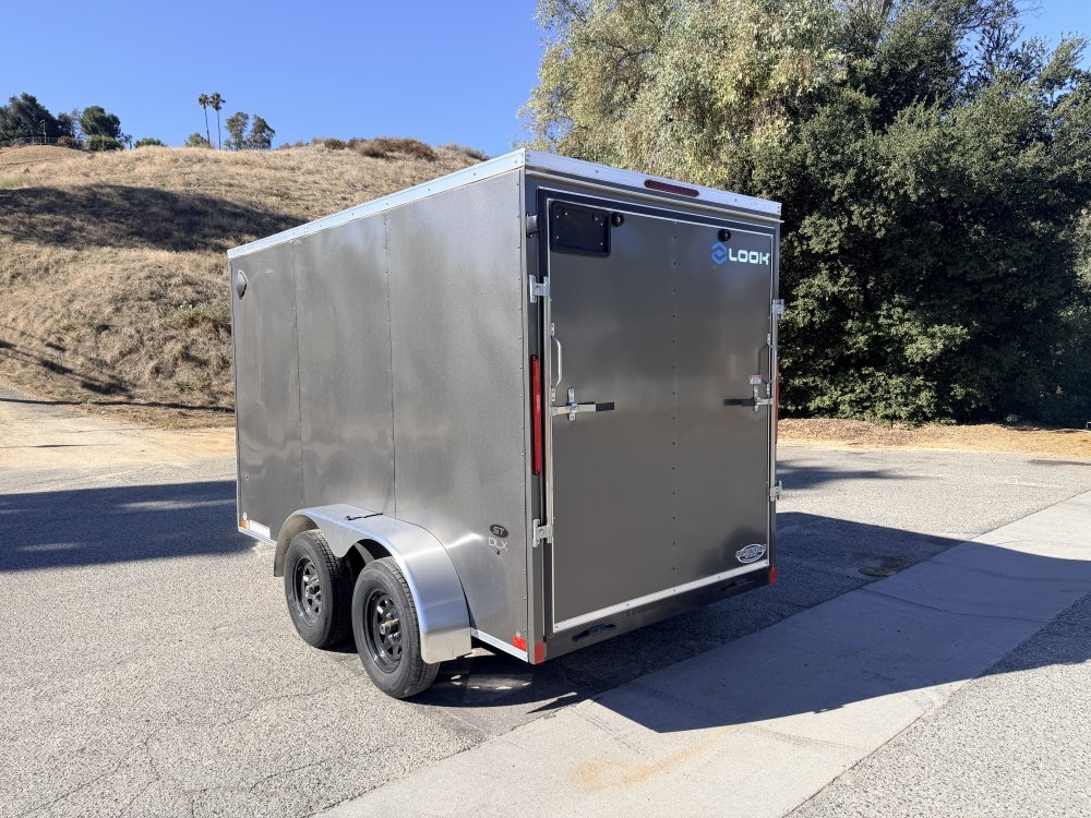 6x12 LOOK ST DLX Tandem Axle Enclosed Cargo Trailer | 16" OC Walls | Ramp Door | 7,000 LB GVWR