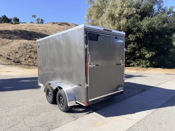 6x12 LOOK ST DLX Tandem Axle Enclosed Cargo Trailer | 16" OC Walls | Ramp Door | 7,000 LB GVWR