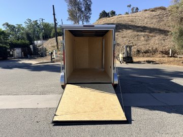 6x12 LOOK ST DLX Tandem Axle Enclosed Cargo Trailer | 16" OC Walls | Ramp Door | 7,000 LB GVWR