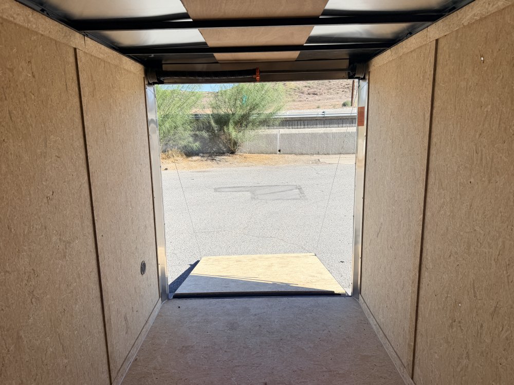 6x12 LOOK ST DLX Tandem Axle Enclosed Cargo Trailer | 16" OC Walls | Ramp Door | 7,000 LB GVWR