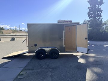 6x12 LOOK ST DLX Tandem Axle Enclosed Cargo Trailer | 16" OC Walls | Ramp Door | 7,000 LB GVWR