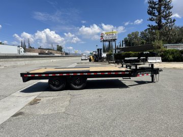 102x16 IronBull Deckover Equipment Trailer | 14,000 LB GVWR | 10" I-Beam Frame | 8' Slide-In Ramps