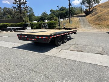 102x16 IronBull Deckover Equipment Trailer | 14,000 LB GVWR | 10" I-Beam Frame | 8' Slide-In Ramps