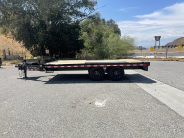 102x16 IronBull Deckover Equipment Trailer | 14,000 LB GVWR | 10" I-Beam Frame | 8' Slide-In Ramps