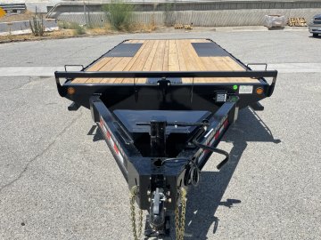 102x16 IronBull Deckover Equipment Trailer | 14,000 LB GVWR | 10" I-Beam Frame | 8' Slide-In Ramps
