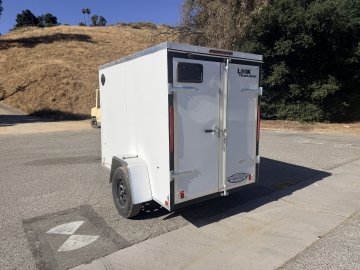 5'x8' Look Enclosed Cargo