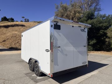 8.5'x16' Look Enclosed Car Hauler