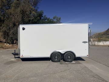 8.5'x16' Look Enclosed Car Hauler