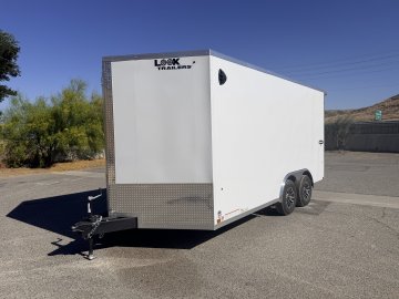 8.5'x16' Look Enclosed Car Hauler