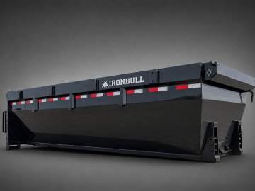 7x14' Iron Bull Roll-Off Dump Bin | 48" High Sides | Fits DBB Roll-Off Trailer