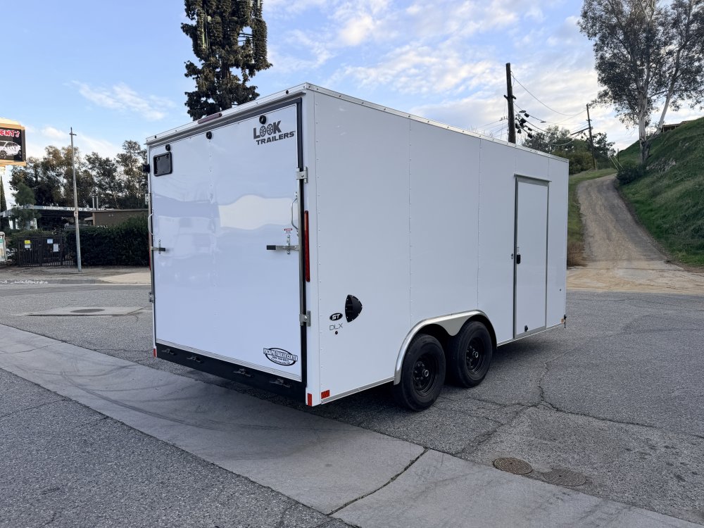 8.5'x16' Look Enclosed Car Hauler