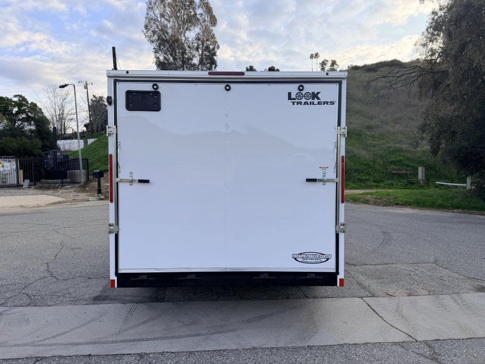 8.5'x16' Look Enclosed Car Hauler