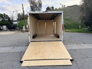 8.5'x16' Look Enclosed Car Hauler