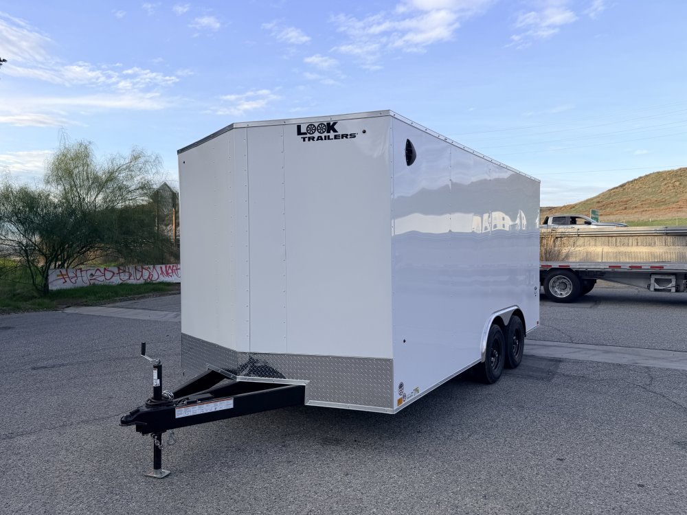 8.5'x16' Look Enclosed Car Hauler