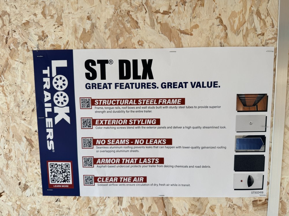 8.5'x16' Look Enclosed Car Hauler