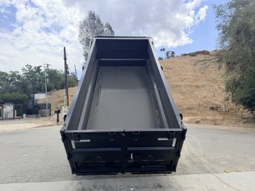 7x16 Iron Bull DTB Dump Trailer | 48" Sides | 14,999 LB GVWR | Telescopic Hoist