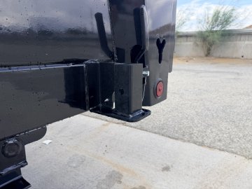 7x16 Iron Bull DTB Dump Trailer | 48" Sides | 14,999 LB GVWR | Telescopic Hoist