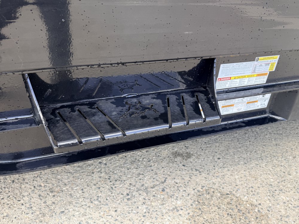 7x16 Iron Bull DTB Dump Trailer | 48" Sides | 14,999 LB GVWR | Telescopic Hoist