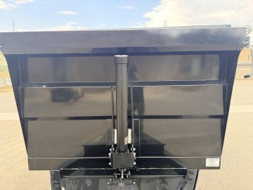 7x16 Iron Bull DTB Dump Trailer | 48" Sides | 14,999 LB GVWR | Telescopic Hoist