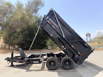 7'x12' IronBull Dump Trailers