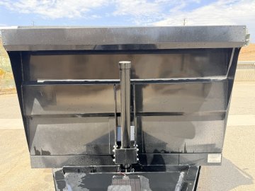 7x12 Iron Bull DTB Dump Trailer | 48" Sides | 14,999 LB GVWR | Telescopic Hoist