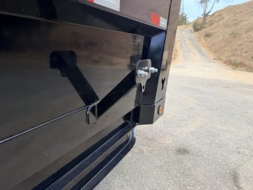 7x14 Iron Bull DTB14 Dump Trailer | 48" Sides | Telescopic Hoist | 14,999 LB GVWR