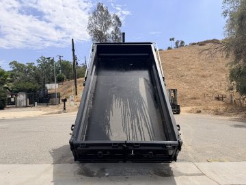7x14 Iron Bull DTB14 Dump Trailer | 24" Sides | Dual 8K Oil Bath Axles | 16K GVWR