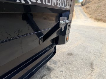 7x14 Iron Bull DTB14 Dump Trailer | 24" Sides | Dual 8K Oil Bath Axles | 16K GVWR