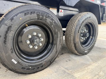 7x14 Iron Bull DTB14 Dump Trailer | 24" Sides | Dual 8K Oil Bath Axles | 16K GVWR