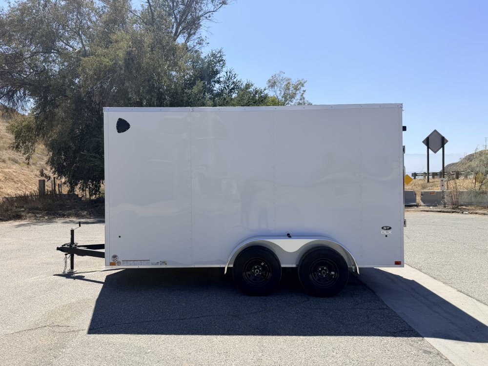7x14 LOOK ST DLX Tandem Axle Enclosed Cargo Trailer | Ramp Door | 16" OC Walls | 7,000 LB GVWR