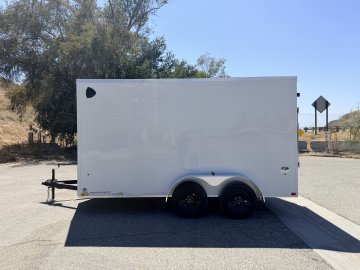 7x14 LOOK ST DLX Tandem Axle Enclosed Cargo Trailer | Ramp Door | 16" OC Walls | 7,000 LB GVWR