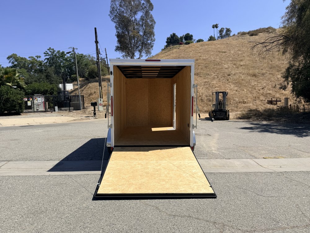7x14 LOOK ST DLX Tandem Axle Enclosed Cargo Trailer | Ramp Door | 16" OC Walls | 7,000 LB GVWR