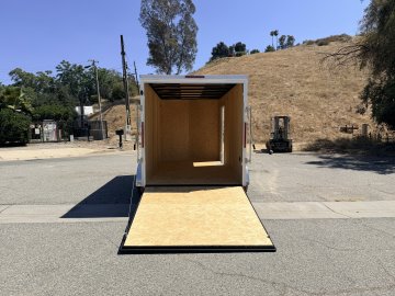 7x14 LOOK ST DLX Tandem Axle Enclosed Cargo Trailer | Ramp Door | 16" OC Walls | 7,000 LB GVWR