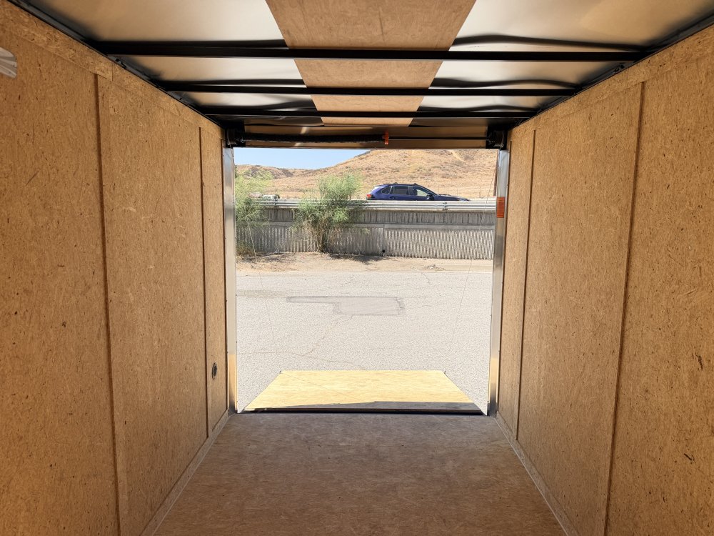7x14 LOOK ST DLX Tandem Axle Enclosed Cargo Trailer | Ramp Door | 16" OC Walls | 7,000 LB GVWR