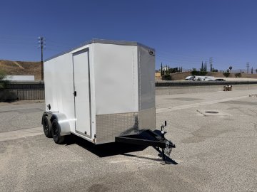 6x12 LOOK ST DLX Tandem Axle Enclosed Cargo Trailer | 16" OC Walls | Ramp Door | 7,000 LB GVWR