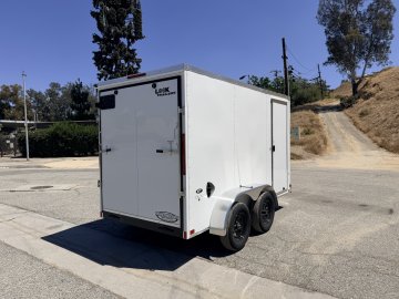 6x12 LOOK ST DLX Tandem Axle Enclosed Cargo Trailer | 16" OC Walls | Ramp Door | 7,000 LB GVWR