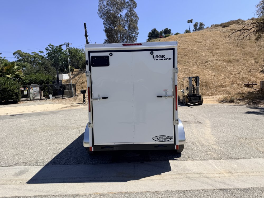 6x12 LOOK ST DLX Tandem Axle Enclosed Cargo Trailer | 16" OC Walls | Ramp Door | 7,000 LB GVWR