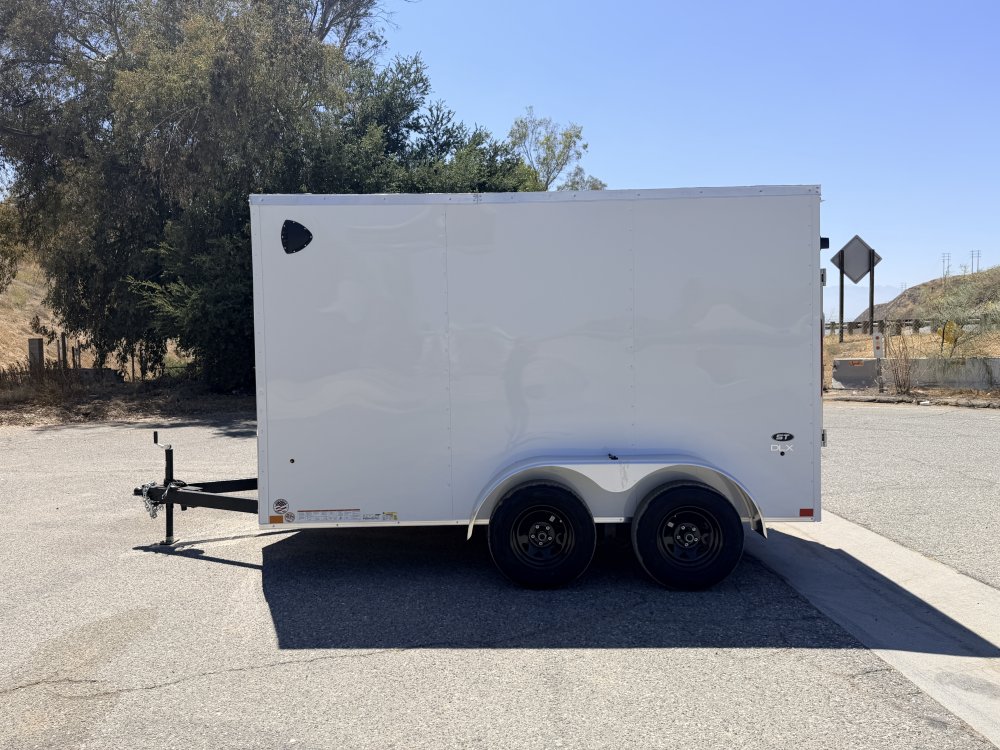 6x12 LOOK ST DLX Tandem Axle Enclosed Cargo Trailer | 16" OC Walls | Ramp Door | 7,000 LB GVWR