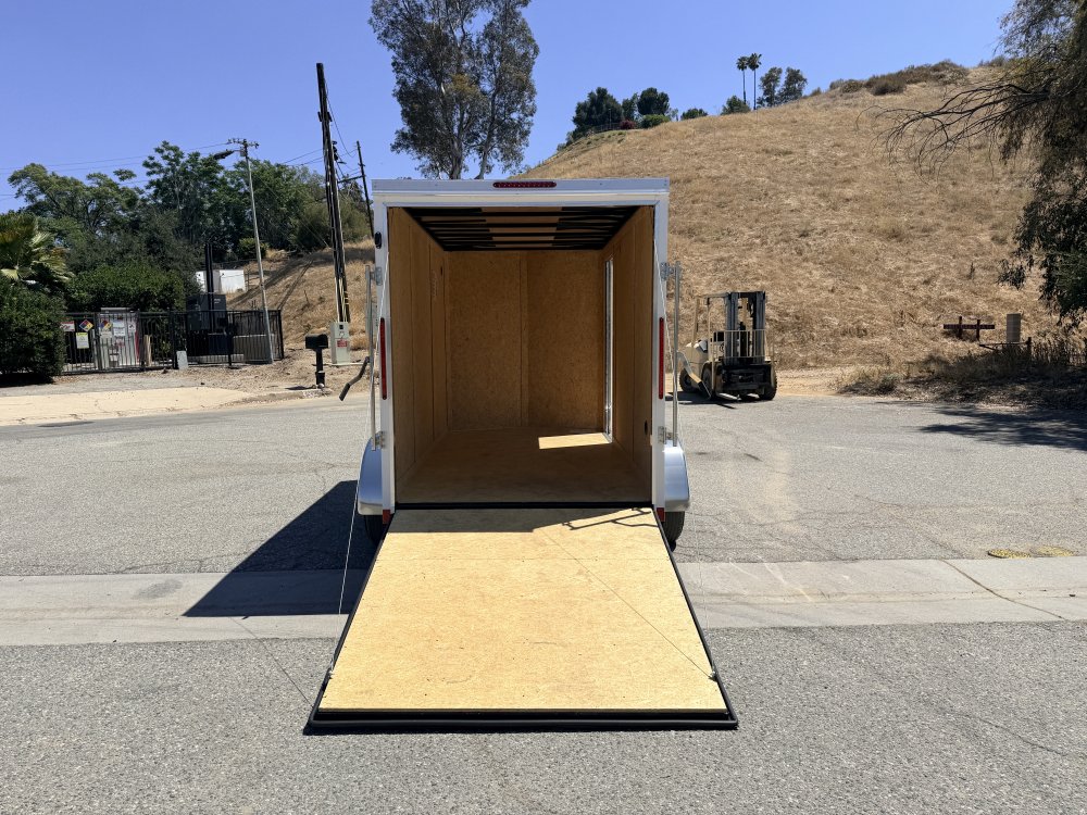 6x12 LOOK ST DLX Tandem Axle Enclosed Cargo Trailer | 16" OC Walls | Ramp Door | 7,000 LB GVWR