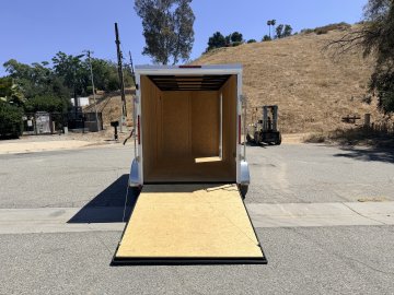 6x12 LOOK ST DLX Tandem Axle Enclosed Cargo Trailer | 16" OC Walls | Ramp Door | 7,000 LB GVWR