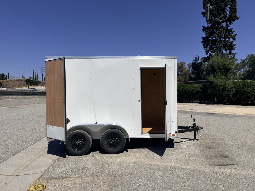 6x12 LOOK ST DLX Tandem Axle Enclosed Cargo Trailer | 16" OC Walls | Double Cargo Doors | 7,000 LB GVWR