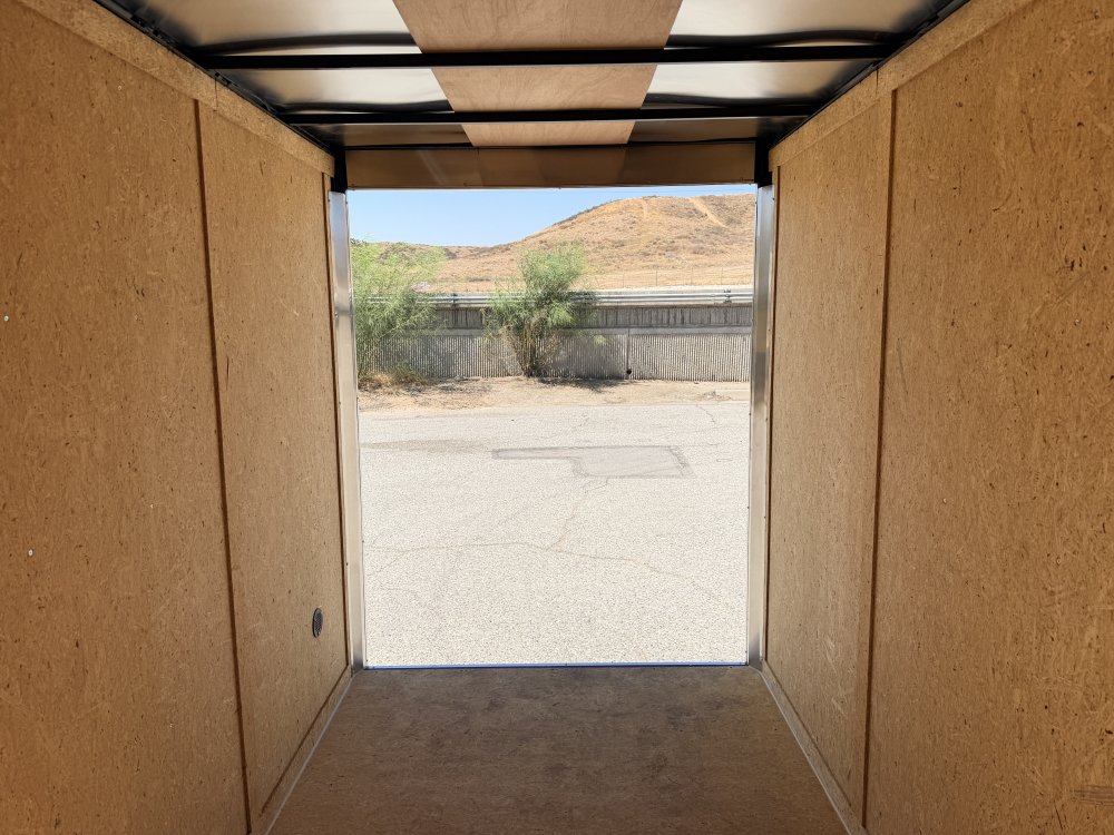 6x12 LOOK ST DLX Tandem Axle Enclosed Cargo Trailer | 16" OC Walls | Double Cargo Doors | 7,000 LB GVWR